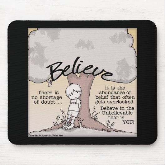 Geloof boom muismat (Voorkant)