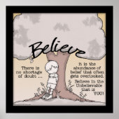 Geloof boom poster (Voorkant)