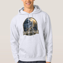 Geloof Boven Angst Berg Jesaja 41:10 Hoodie