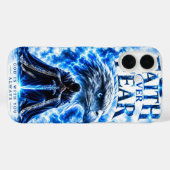 Geloof Boven Angst Case-Mate iPhone Case (Achterkant (horizontaal))