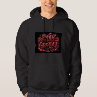 Geloof Boven Angst Christelijke Spreuk Vintage Typ Hoodie