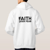 Geloof boven angst Cross T-shirt (Achterkant)