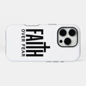 Geloof Boven Angst iPhone Hoesje (Achterkant horizontaal)