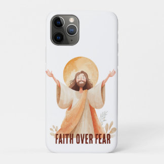 Geloof Boven Angst Jezus Christelijk T-Shirt Case-Mate iPhone Case