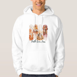 Geloof Boven Angst Psalm 23:4 Herfst T-shirt