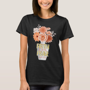 Geloof boven angst  t-shirt