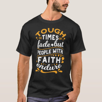Geloof Boven Strubbelingen – Motiverende Religieuz T-shirt