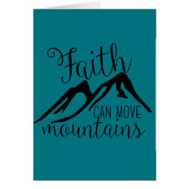 geloof brengt bergen in beweging