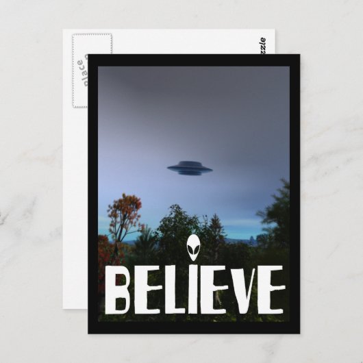 GELOOF BRIEFKAART (Voorkant / Achterkant)