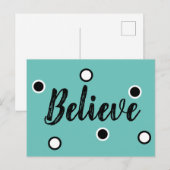 Geloof Briefkaart (Voorkant / Achterkant)