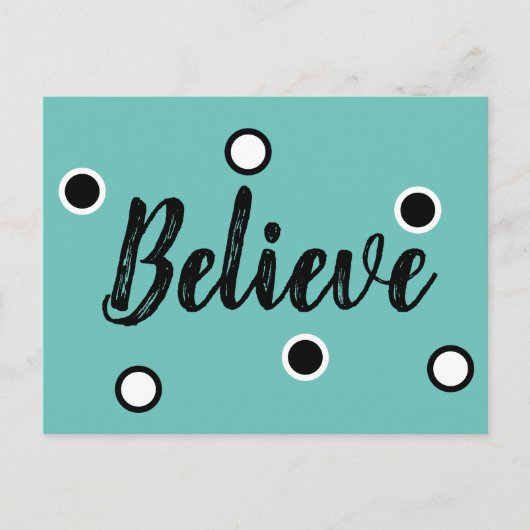 Geloof Briefkaart (Voorkant)