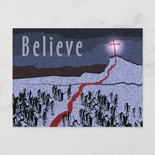 Geloof Briefkaart (Voorkant)