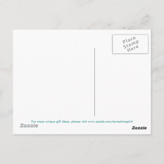 GELOOF BRIEFKAART (Achterkant)