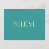 GELOOF BRIEFKAART (Voorkant)