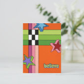 "Geloof" Briefkaart (Staand voorkant)