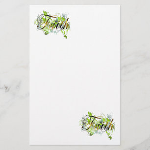 Geloof Briefpapier