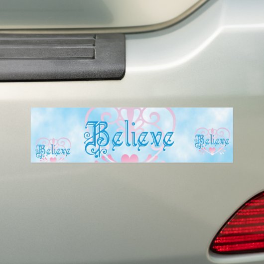Geloof Bumpersticker (Op auto)
