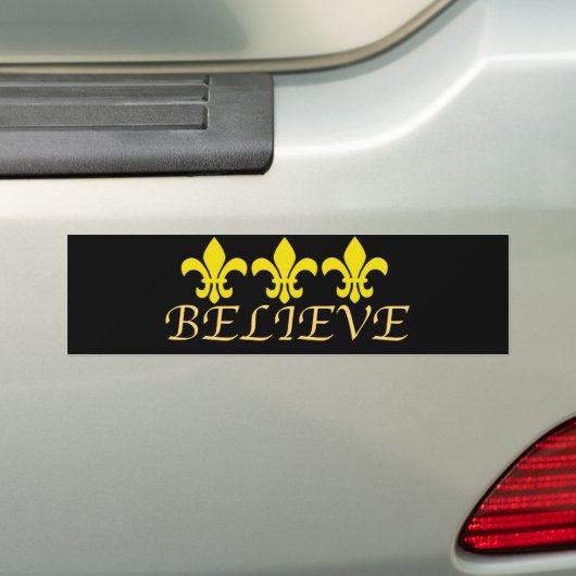 GELOOF BUMPERSTICKER (Op auto)