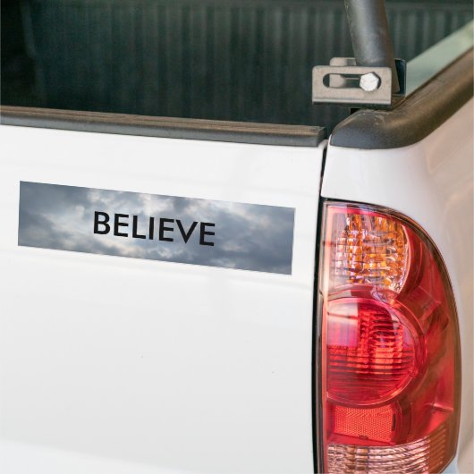 GELOOF BUMPERSTICKER (Op Truck)