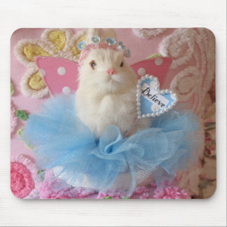 Geloof bunny mousepad muismat