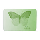 Geloof Butterfly Limoen Badmat (Voorkant)