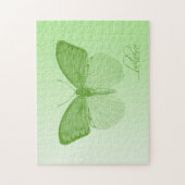 Geloof Butterfly Limoen Legpuzzel (Verticaal)