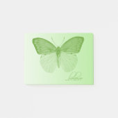 Geloof Butterfly Limoen Post-it® Notes (Voorkant)