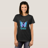 Geloof Butterfly Mental Health Suicide Prevention T-shirt (Voorkant volledig)