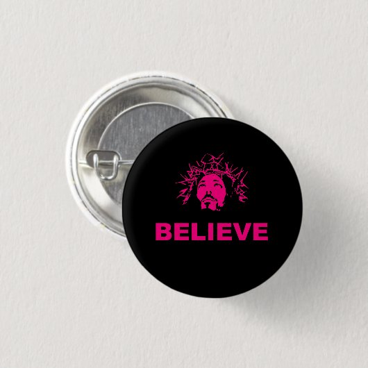 Geloof Button (Voorkant /achterkant)