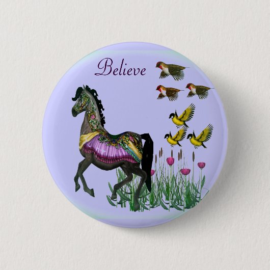 Geloof Buttonnen Ronde Button 5,7 Cm (Voorkant)