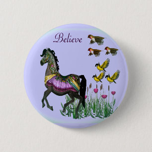 Geloof Buttonnen Ronde Button 5,7 Cm