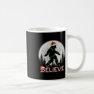 Geloof Candy Cane Sasquatch Santa Bigfoot Lights Koffiemok
