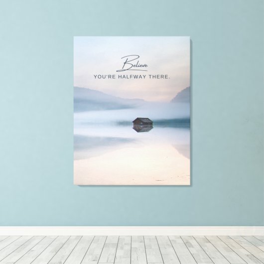 geloof canvas (Insitu (Houten vloer))