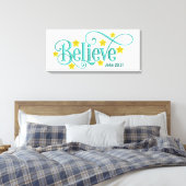 Geloof- Canvas (Glans) (Insitu (Slaapkamer))
