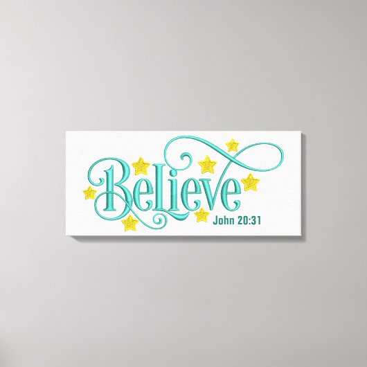 Geloof- Canvas (Glans) (Voorkant)