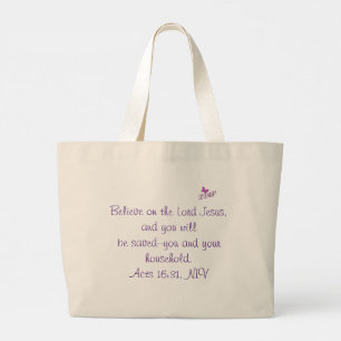 Geloof Canvas tas
