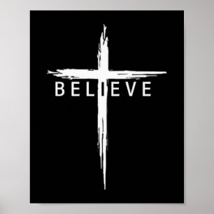 Geloof Christelijk Kruis Jezus Christus Christenen Poster