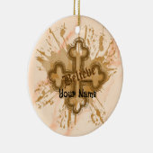 Geloof Christelijk Kruis Ornament (Rechts)