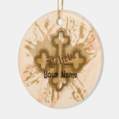 Geloof Christelijk Kruis Ornament (Links)