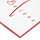 Geloof cross-long-tafelrunner korte tafelloper (Hoek)