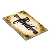 Geloof Cross  Moderne Inspiratie Notitieboek (Rechterzijde)