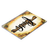 Geloof Cross  Moderne Inspiratie Notitieboek (Linkerzijde)