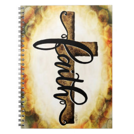 Geloof Cross  Moderne Inspiratie Notitieboek