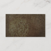  geloof Crow Visitekaartje (Achterkant)