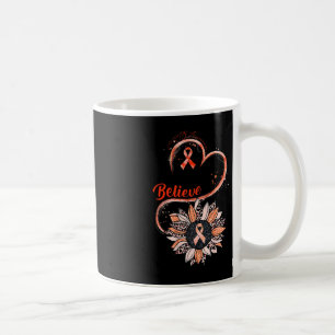 Geloof CRPS Awareness Oranje Lint Zonnebloem Lov Koffiemok