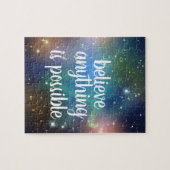 Geloof dat alles mogelijk is legpuzzel (Horizontaal)