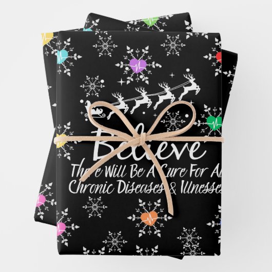 Geloof dat er een geneesmiddel komt inpakpapier vel (In situ)