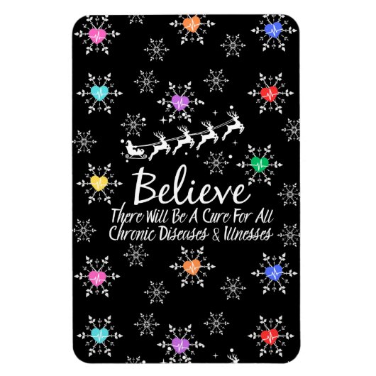 Geloof dat er een geneesmiddel komt magneet (Verticaal)