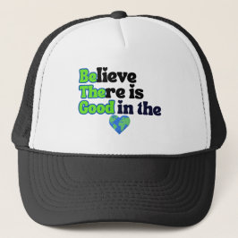 Geloof dat er goed is in de wereld - Trucker Hat Pet