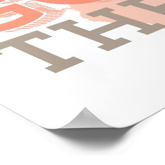 Geloof dat er goede afdrukken zijn poster (Hoek)